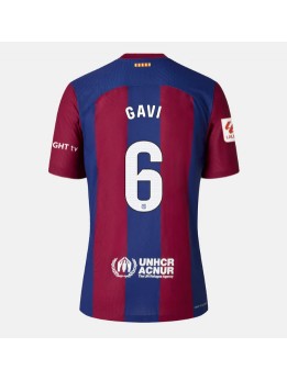 Barcelona Paez Gavi #6 Heimtrikot für Frauen 2023-24 Kurzarm